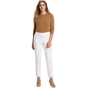 Soft Surroundings White Straight Leg Pants